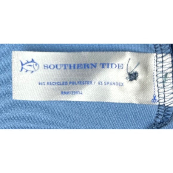 NWT Southern Tide Driver Let's go Clubbin Performance Polo, Golf Lover Print, M - Picture 9 of 11
